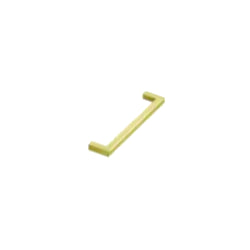 Square D Handle (Brushed Brass)