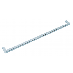 Long Square D Handle (Polished Chrome)