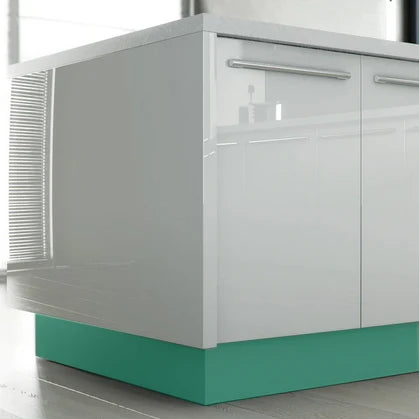 Made to measure kitchen plinth on base cabinet units