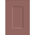 Carrick Sample Door in Supermatt Rusty Red