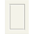 Harlem Sample Door in Supermatt White Grey