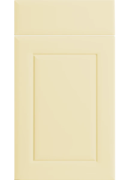 Ashford High Gloss Cream kitchen cupboard door