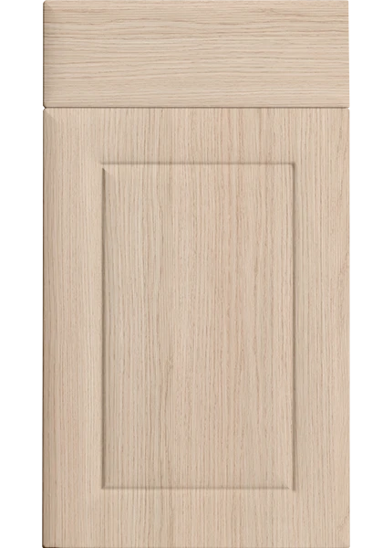 Ashford Light Vicenza Oak kitchen cupboard door
