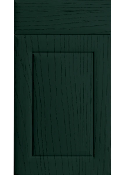 Ashford Paint Flow Matt Fir Green kitchen cupboard door