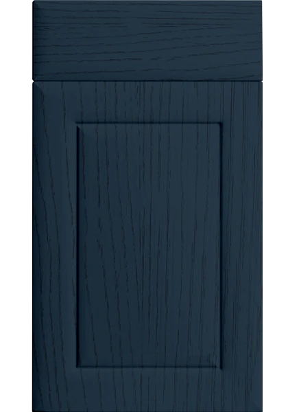 Ashford Paint Flow Matt Indigo Blue kitchen cupboard door