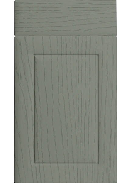 Ashford Paint Flow Matt Sage Green kitchen cupboard door