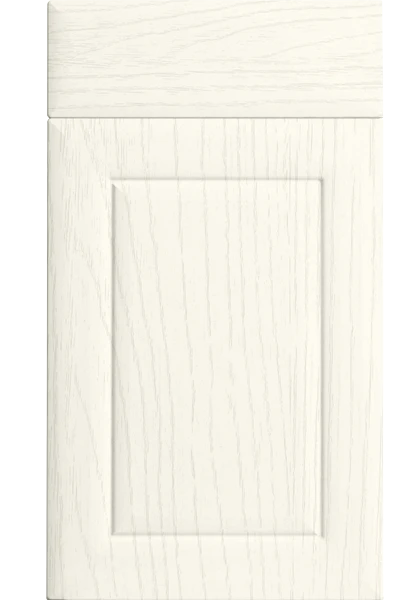 Ashford Paint Flow Matt White kitchen cupboard door