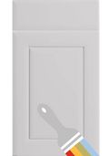 Ashford Supermatt Paint Ready kitchen cupboard door