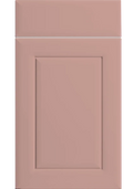 Ashford Supermatt Blush Pink kitchen cupboard door