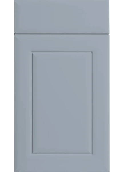 Ashford Supermatt Denim kitchen cupboard door