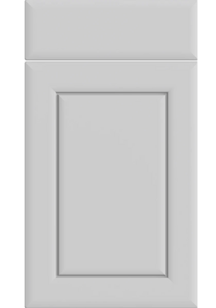 Ashford grooved kitchen door in Supermatt Dove Grey