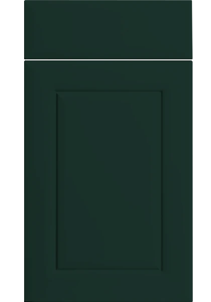 Ashford Supermatt Fir Green kitchen cupboard door