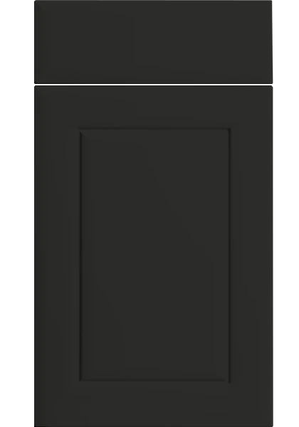Ashford Supermatt Graphite kitchen cupboard door