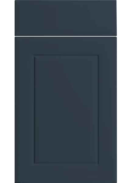 Ashford Supermatt Indigo Blue kitchen cupboard door