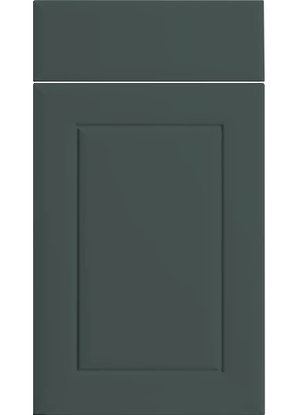 Ashford Supermatt Kombu Green kitchen cupboard door