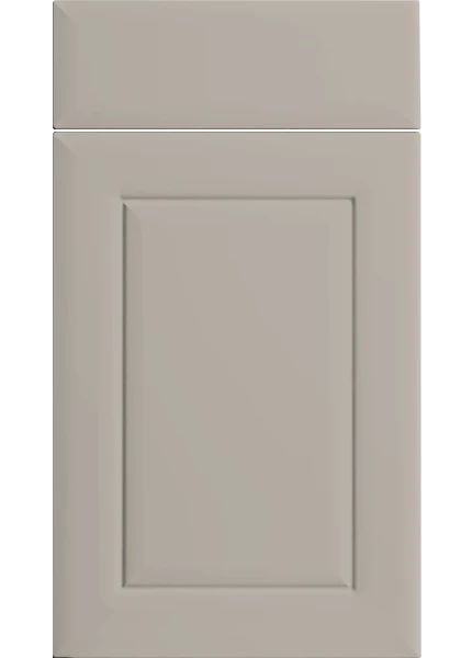 Ashford Supermatt Pebble kitchen cupboard door