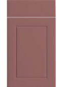 Ashford Supermatt Rusty Red kitchen cupboard door