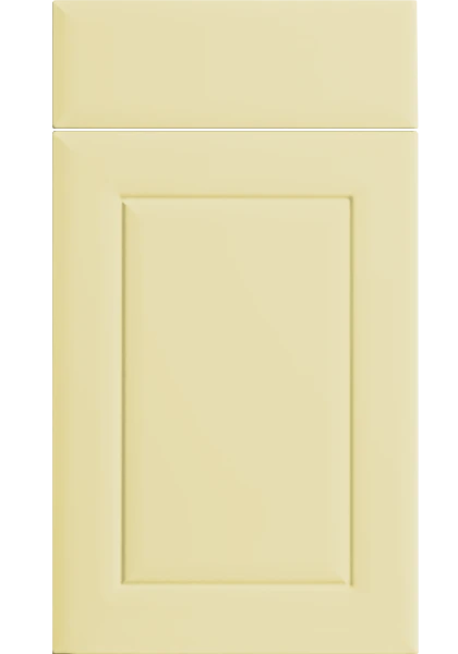 Ashford Supermatt Vanilla kitchen cupboard door