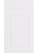 Ashford Supermatt White kitchen cupboard door