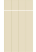 Austin Ivory kitchen cupboard door