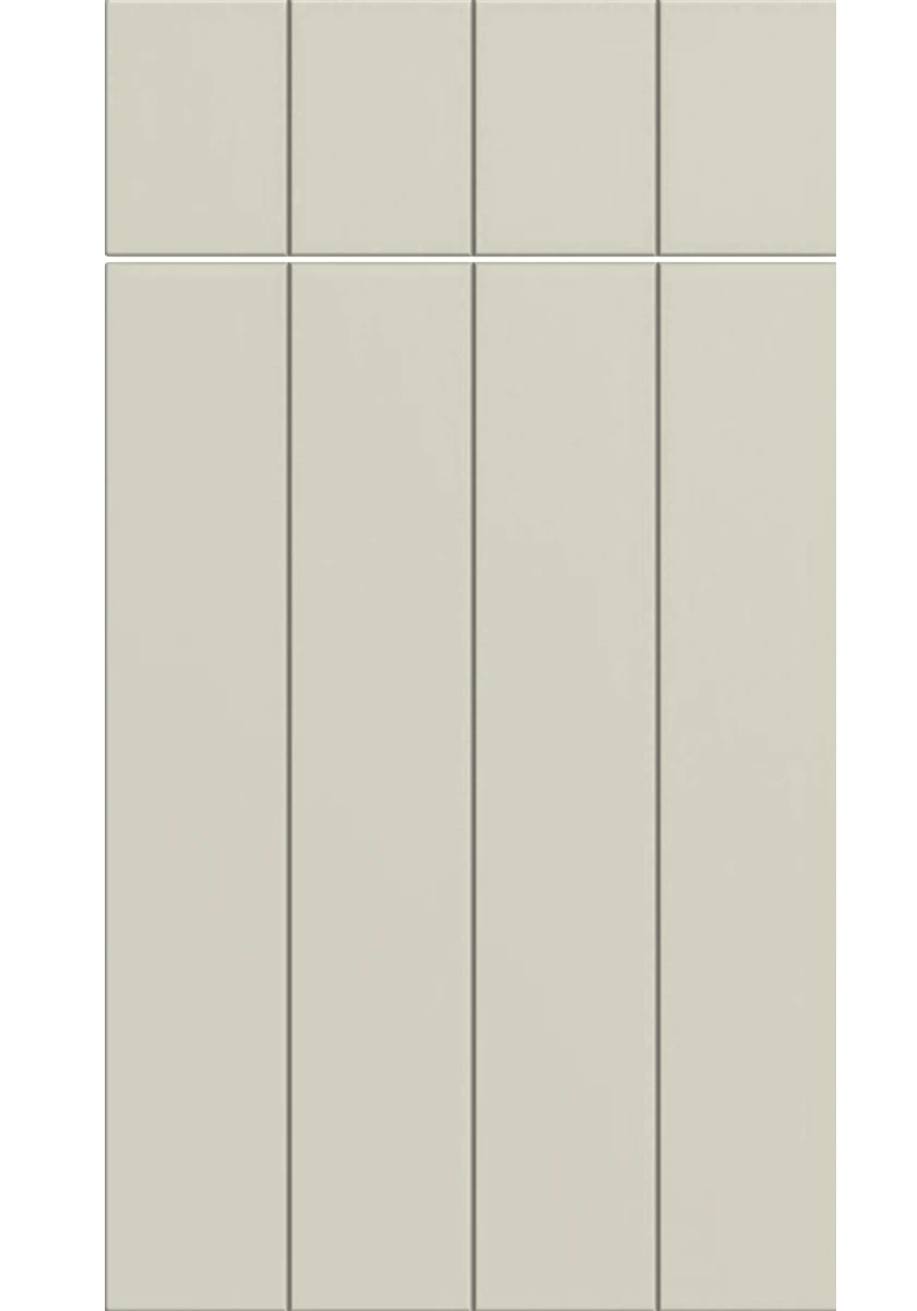 Austin Grooved kitchen door and drawer front in Matt Mussel