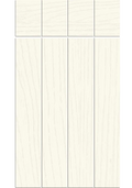 Austin Paint Flow Matt White kitchen cupboard door