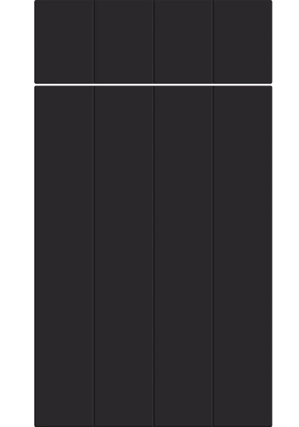 Austin Supermatt Black kitchen cupboard door