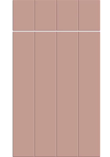 Austin Supermatt Blush Pink kitchen cupboard door