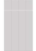 Austin Supermatt Dove Grey kitchen cupboard door
