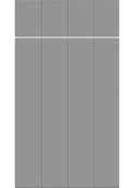 Austin Supermatt Dust Grey kitchen cupboard door