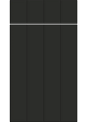 Austin Supermatt Graphite kitchen cupboard door