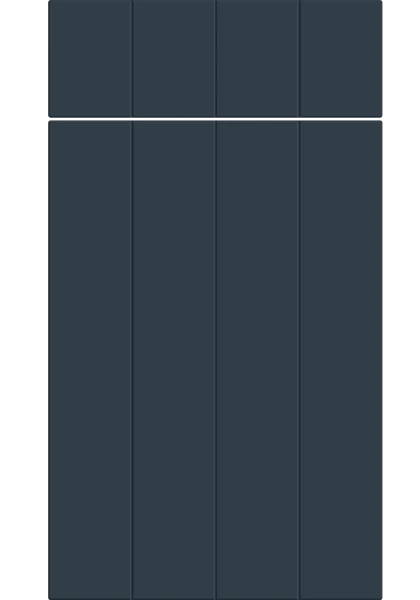 Austin Supermatt Indigo Blue kitchen cupboard door