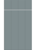 Austin Supermatt Mood Grey kitchen cupboard door