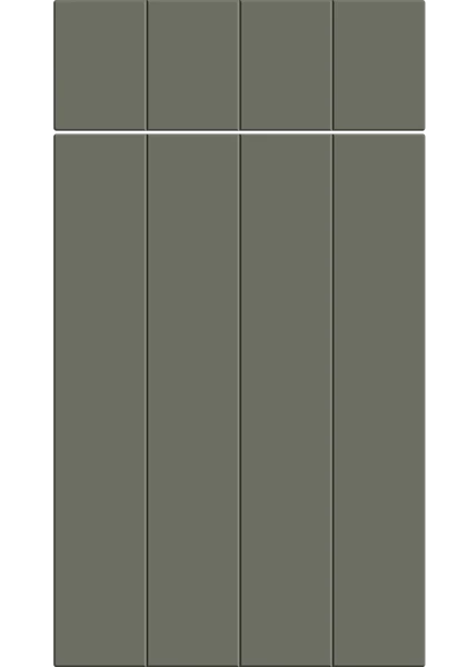 Austin Supermatt Smoke Green kitchen cupboard door