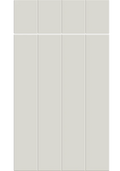 Austin Supermatt White Grey kitchen cupboard door