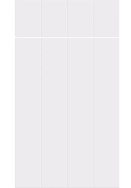 Austin Supermatt White kitchen cupboard door
