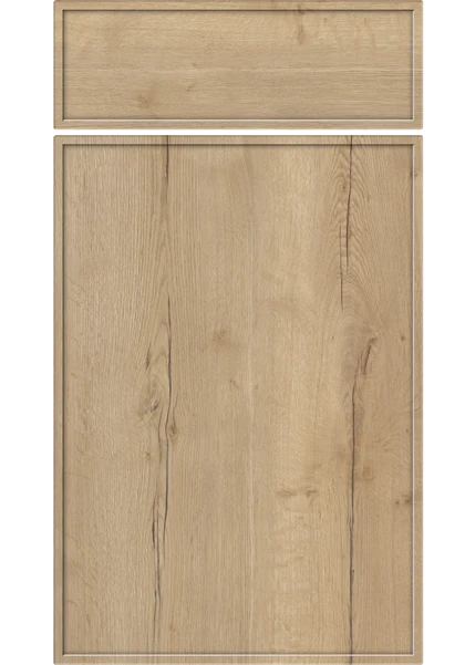 Aysgarth Halifax Natural Oak kitchen cupboard door