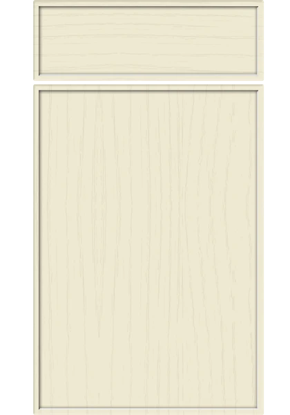 Aysgarth Paint Flow Matt Cream kitchen cupboard door