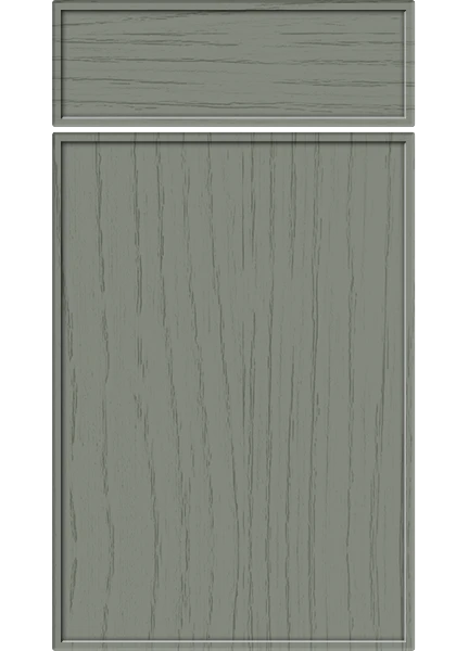 Aysgarth Paint Flow Matt Sage Green kitchen cupboard door