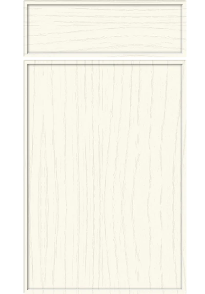 Aysgarth Paint Flow Matt White kitchen cupboard door