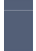 Aysgarth Supermatt Alby Blue kitchen cupboard door