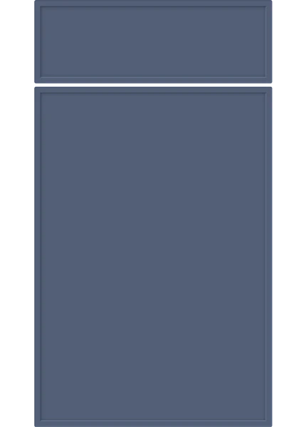 Aysgarth Supermatt Alby Blue kitchen cupboard door