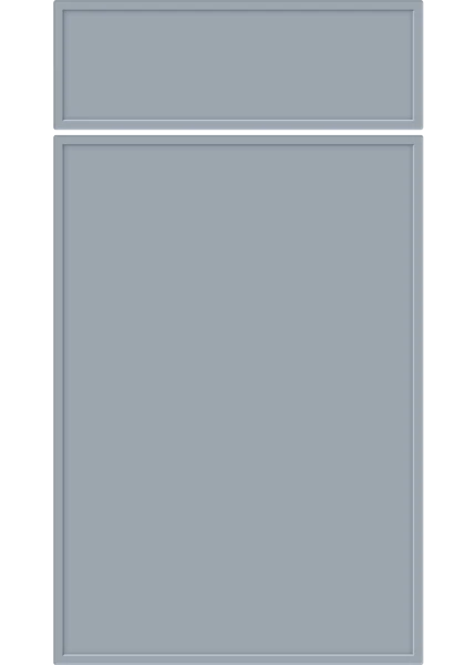Aysgarth Supermatt Denim kitchen cupboard door