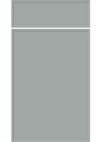 Aysgarth Supermatt Duck Egg kitchen cupboard door