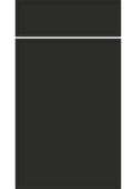 Aysgarth Supermatt Graphite kitchen cupboard door