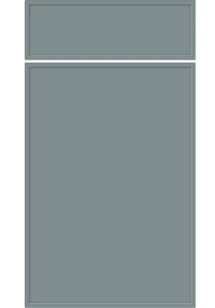 Aysgarth Supermatt Mood Grey kitchen cupboard door