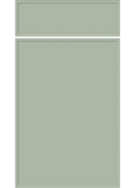 Aysgarth Supermatt Sage Green kitchen cupboard door
