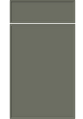 Aysgarth Supermatt Smoke Green kitchen cupboard door