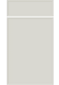 Aysgarth Supermatt White Grey kitchen cupboard door