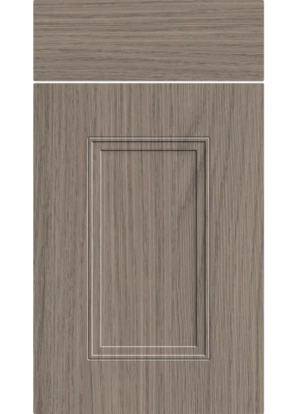 Buxton Grey Vicenza Oak kitchen cupboard door